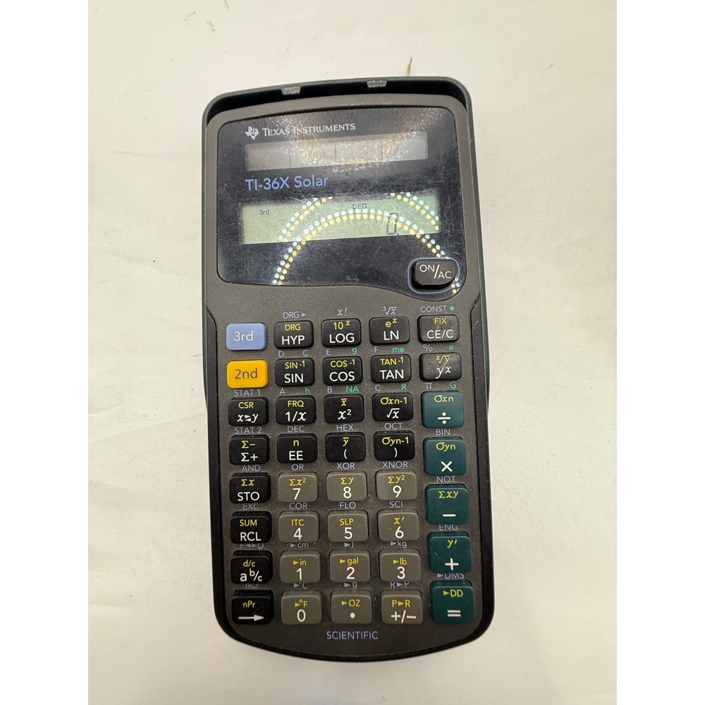 Texas Instruments TI-36X Solar Scientific Calculator School Office